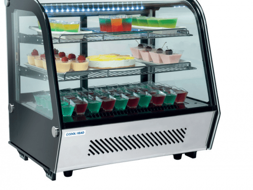 Blackinox Expositor Refrigerado Sobremesas Mod. CoolHead RC 160