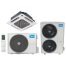 blackinox midea cassete 4 vias super slim 24HFN8