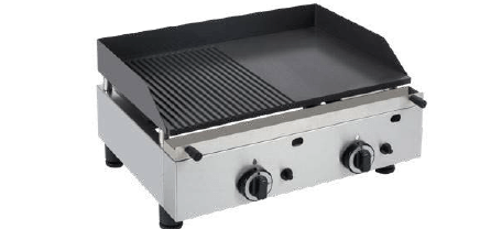 blackinox Frytop a Gás Actimac XDPG 610 RCN