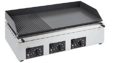 blackinox Frytop Elétrico Actimac XDPE 810 RCN